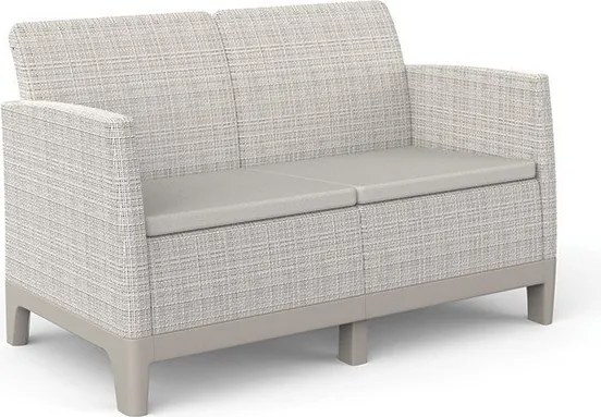 Сиво-бежов градински диван Scandi Forma – Keter