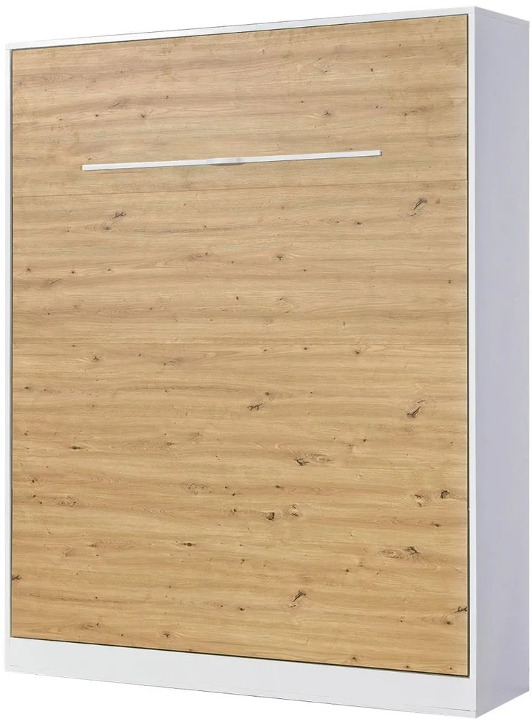 Стенно Легло Етер II-Натурален-Бяло-120 х 200