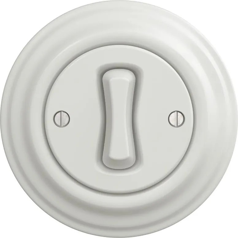 Kliklap - Ретро кръстовиден ключ с рамка № 7 бял