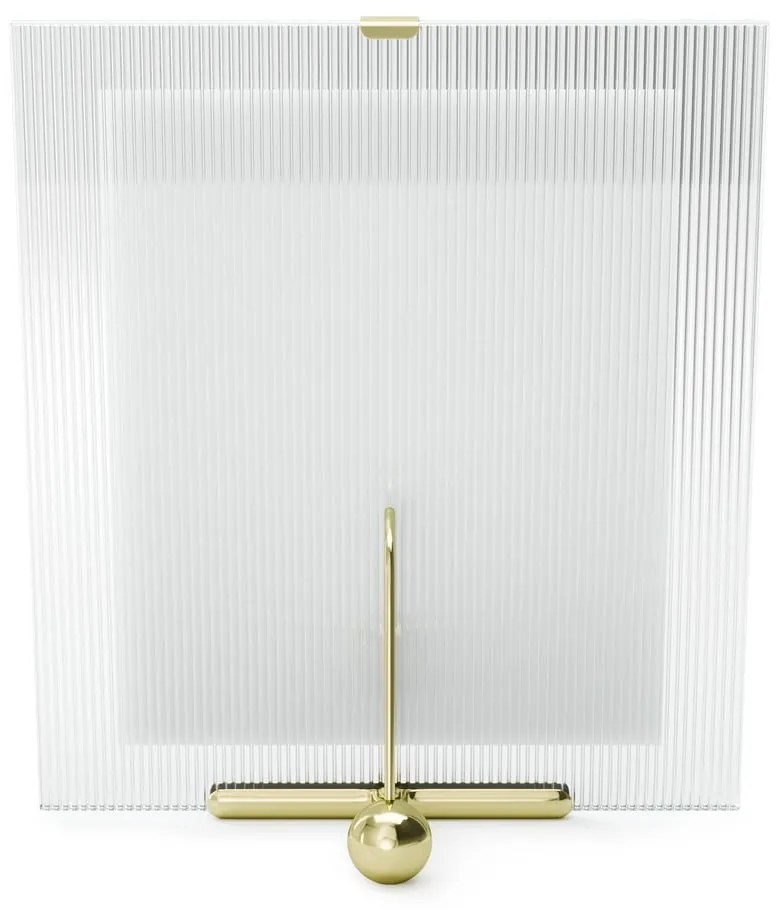 Стъклена стояща рамка златна 26x30,5 cm Flute – Umbra