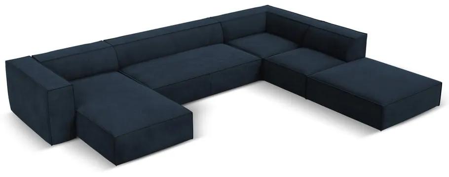 Тъмносин ъглов диван (десен ъгъл) Madame - Windsor &amp; Co Sofas