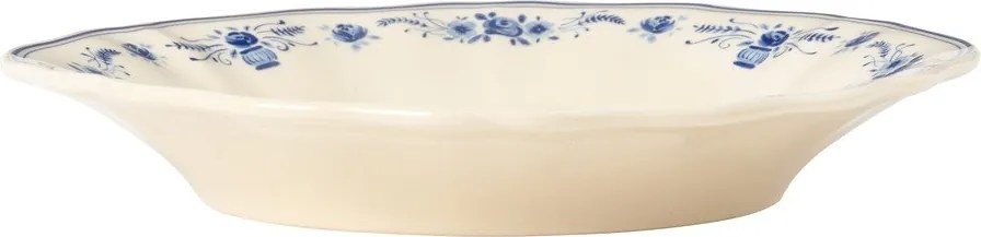 Синя/бежова супена глинена чиния ø 24,5 cm Vila – Costa Nova
