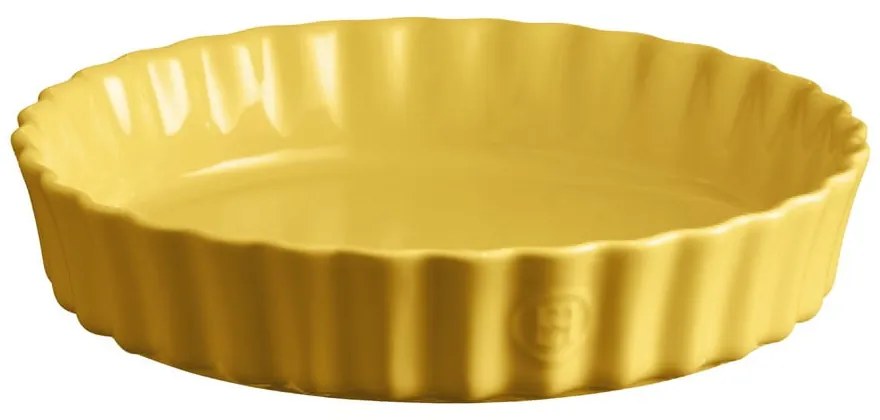 Жълта керамична форма за торта , ⌀ 24 см - Emile Henry