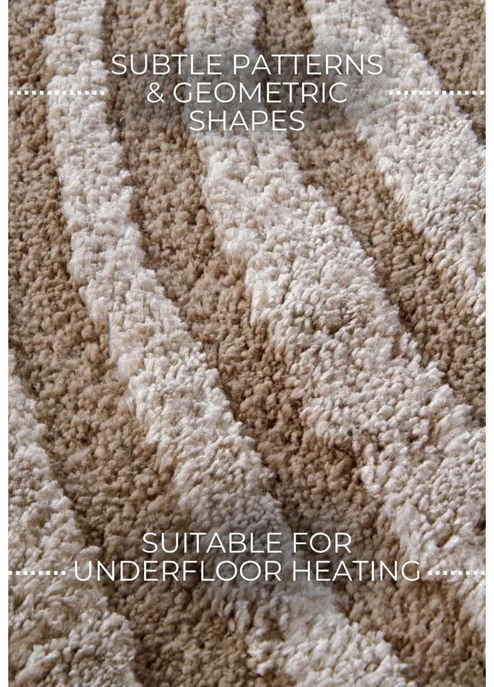 Бежов килим 200x280 cm Pigment Beige – Elle Decoration