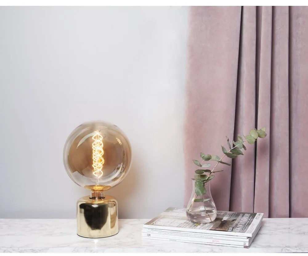 Основа на лампа в месингов цвят 10 cm Glans – Star Trading