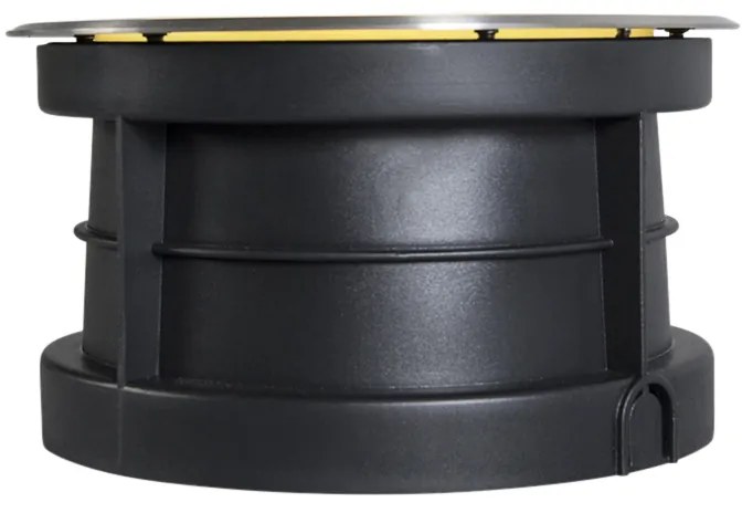 Комплект от 2 модерни наземни прожектора стомана, включително LED 20W - Bridge