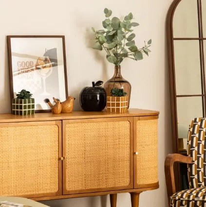 Изкуствено растение atmosphera Family corner, 17 cm, Различни видове