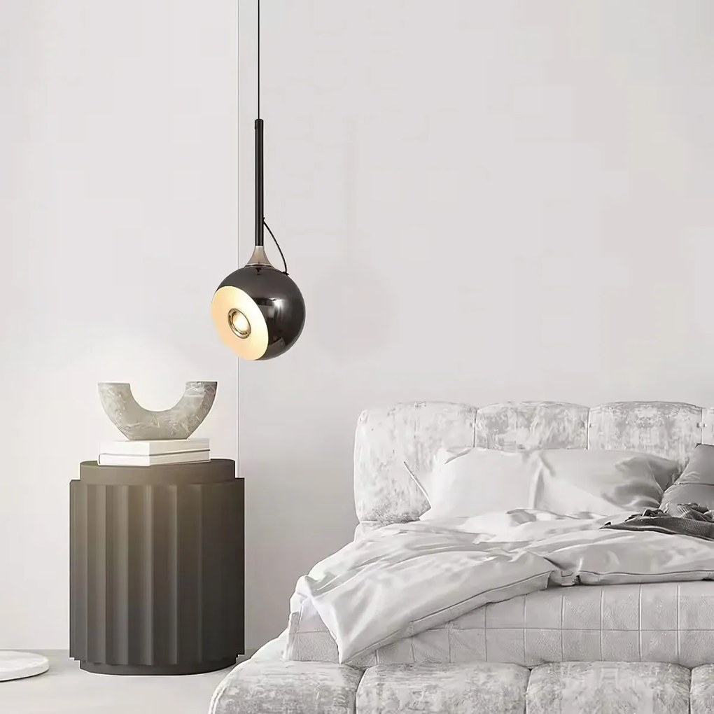 Пендел LED G087-1CP BLACK CHROME