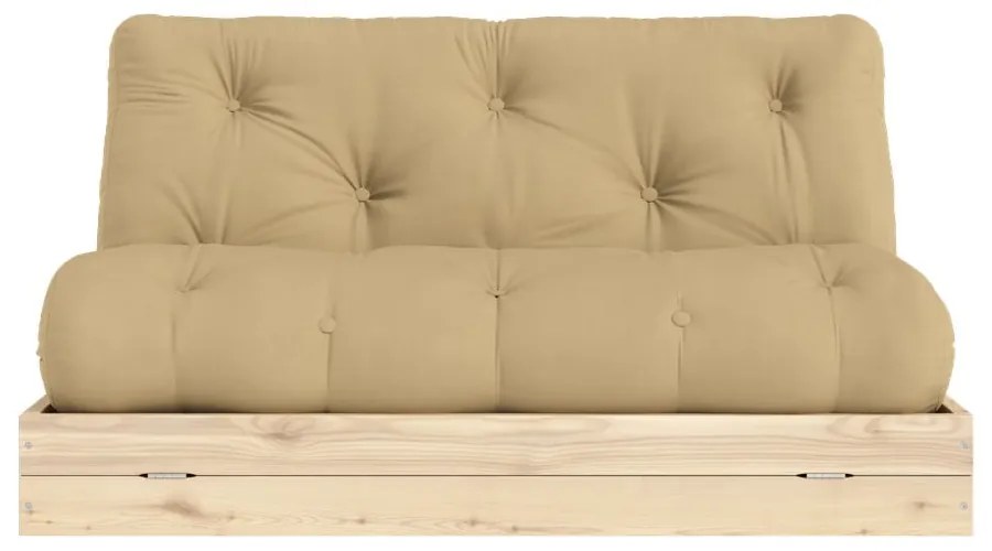 Светлокафяв разтегателен диван 145 cm Flip – Karup Design