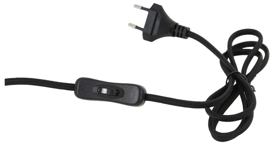 Черна настолна лампа (височина 50,5 cm) Rakel - Light &amp; Living