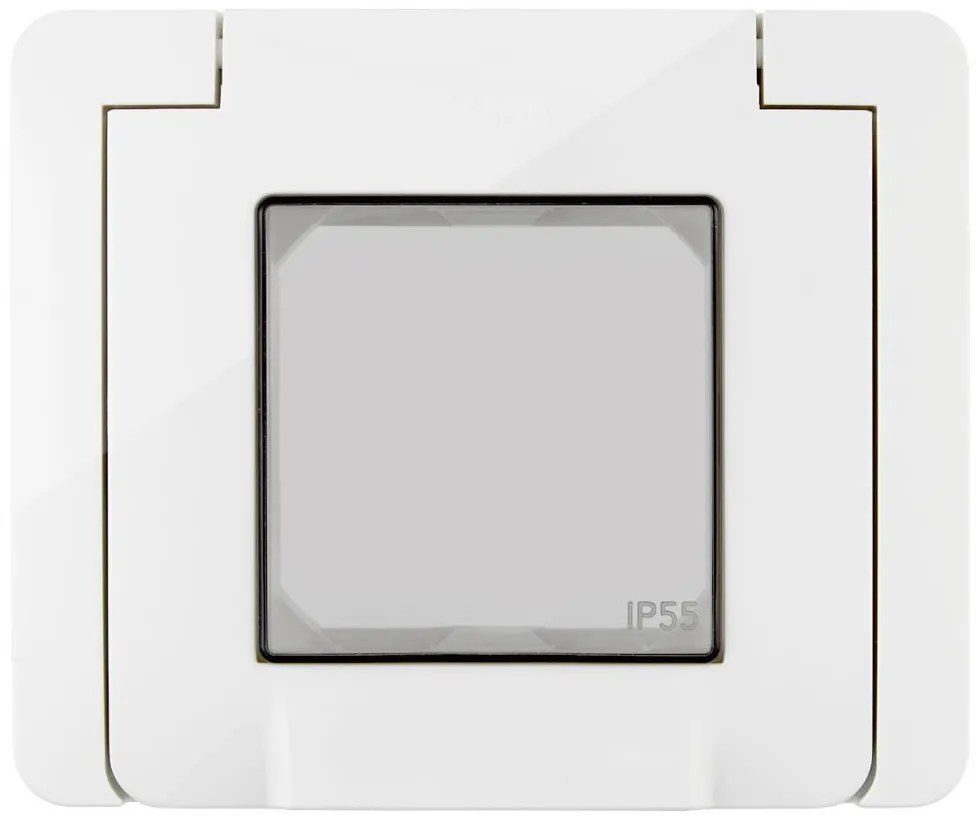 VIMAR 09912.01 IP55 Капак с винтове 2M бял VMAR NEVE UP