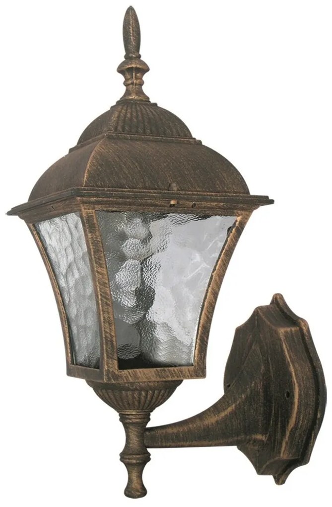 RABALUX Тоскана 8392, аплик, Е27, 1х60 W, IP43, антично злато - 8392