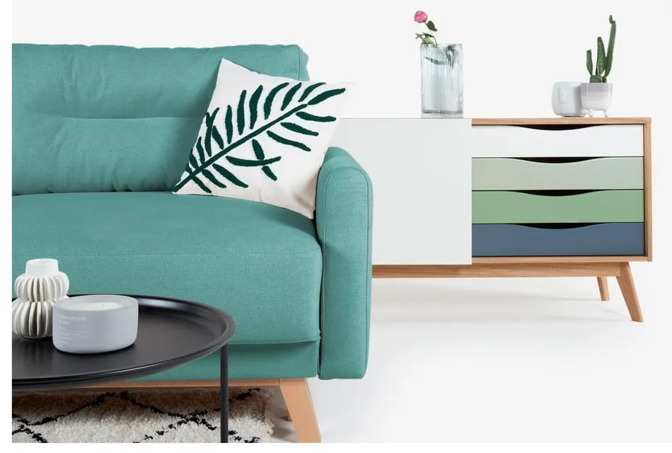 Тюркоазен диван Pop - Bonami Selection