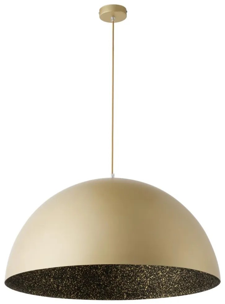 Пендел SFERA 1xE27/60W/230V Ø 70 см златист/черен