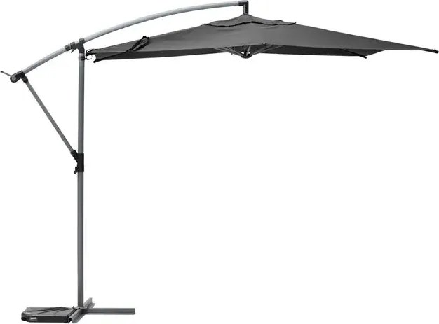 Градински чадър със странична стойка Hesperide Manoa, 3 m - Маслина