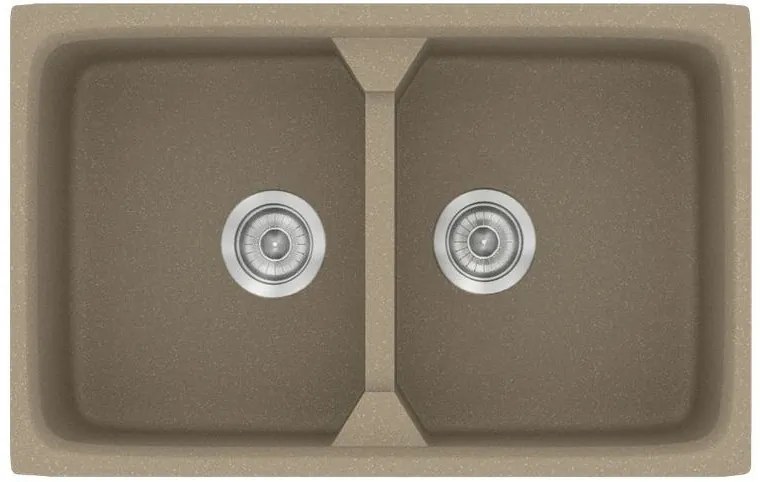Мивка Sanitec 318-Granite Taupe