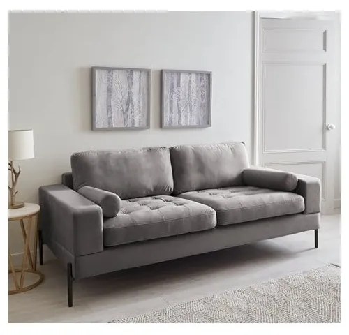 Светлосив диван 200 cm Versailles – Ropez