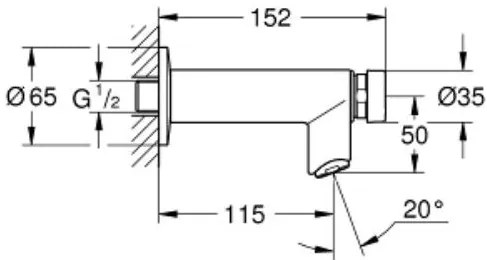 Смесител за мивка Grohe Euroeco Cosmo S