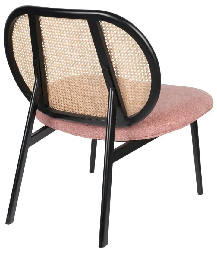 Розово-кафяв фотьойл Spike - Zuiver