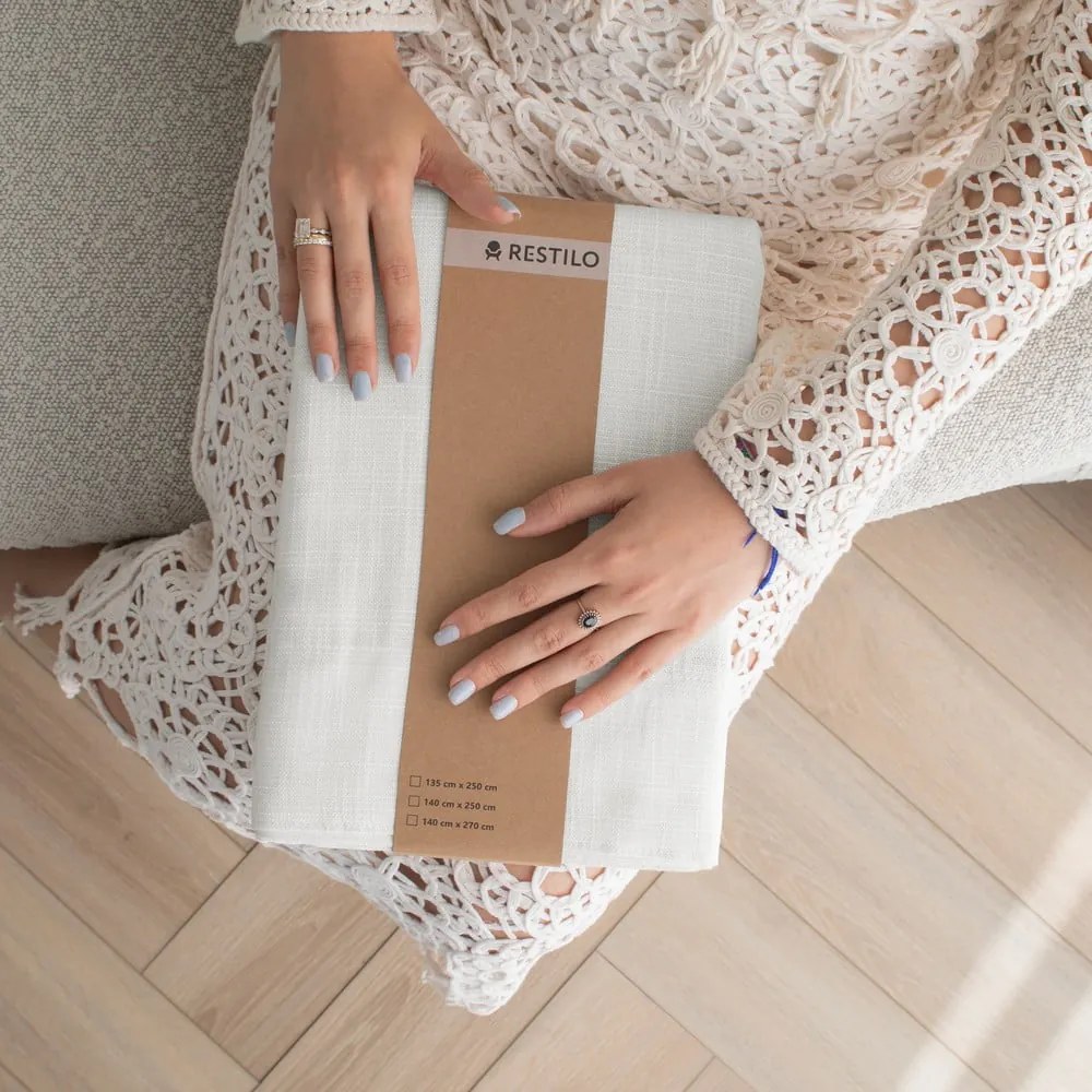 Кремаво перде 140x250 cm Valeta – Restilo