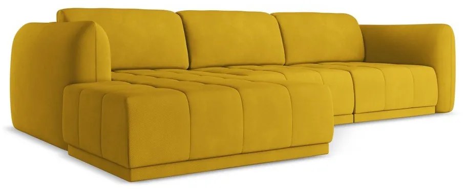 Жълт ъглов диван (ляв ъгъл) Hoku – Makamii