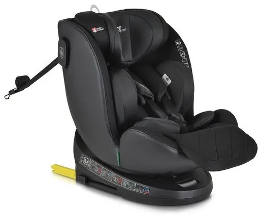 Детско столче за кола Castor i-Size 40-150 см. CANGAROO - черно