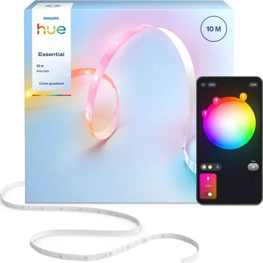 Philips - LED RGBW димируема лента Hue ESSENTIAL 10m LED/27,2W/230V 2200-6500K