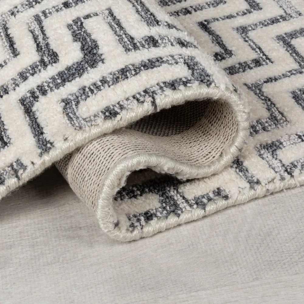 Сив килим 120x170 cm Rhett – Flair Rugs