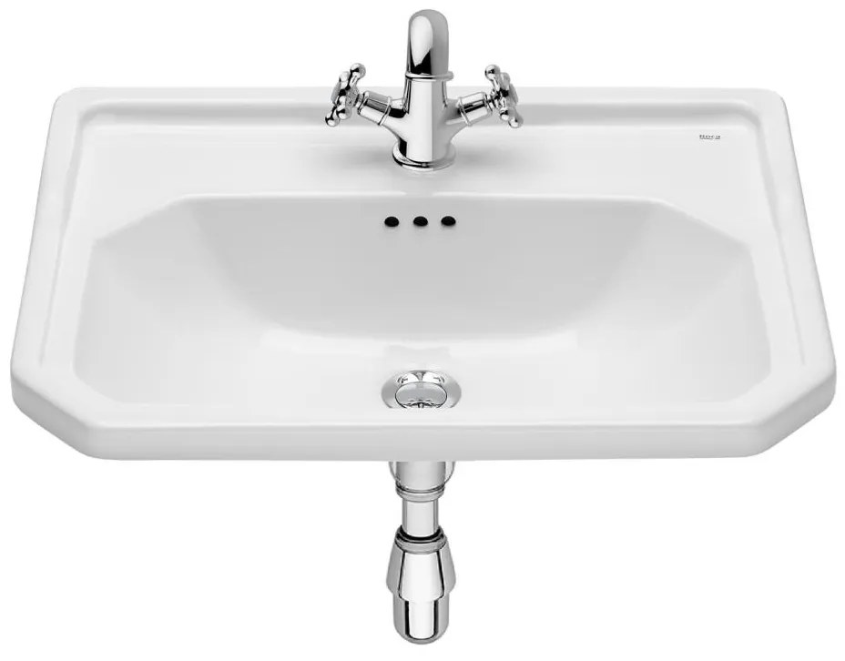 Roca A3270A5000 - Вградена мивка CARMEN 60x45 см керамика/бяла