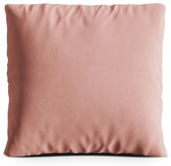 Розова кадифена възглавница за диван Kemi – Cosmopolitan Design