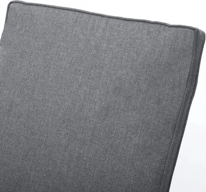 Единичен алуминиев шезлонг Hesperide Evasion, Графит