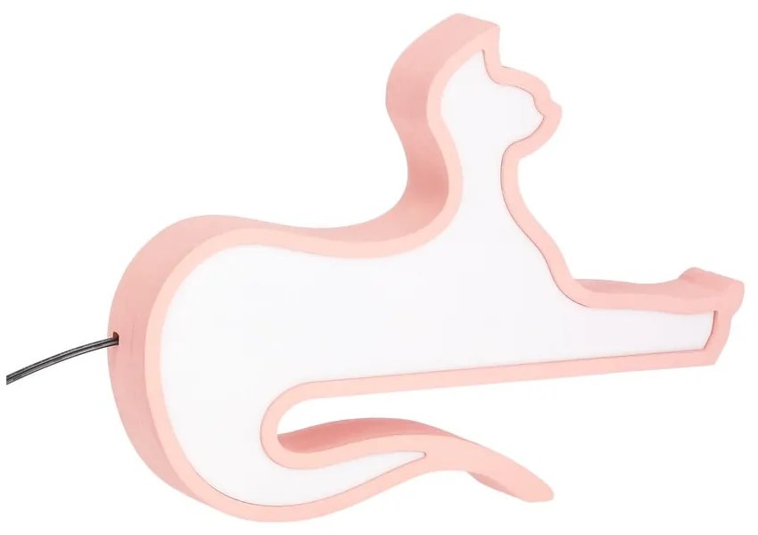 Розова бебешка лампа Cat - Candellux Lighting