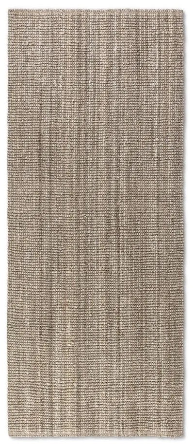 Кафяво-сива ютена пътека 80x200 cm Bouclé – Hanse Home