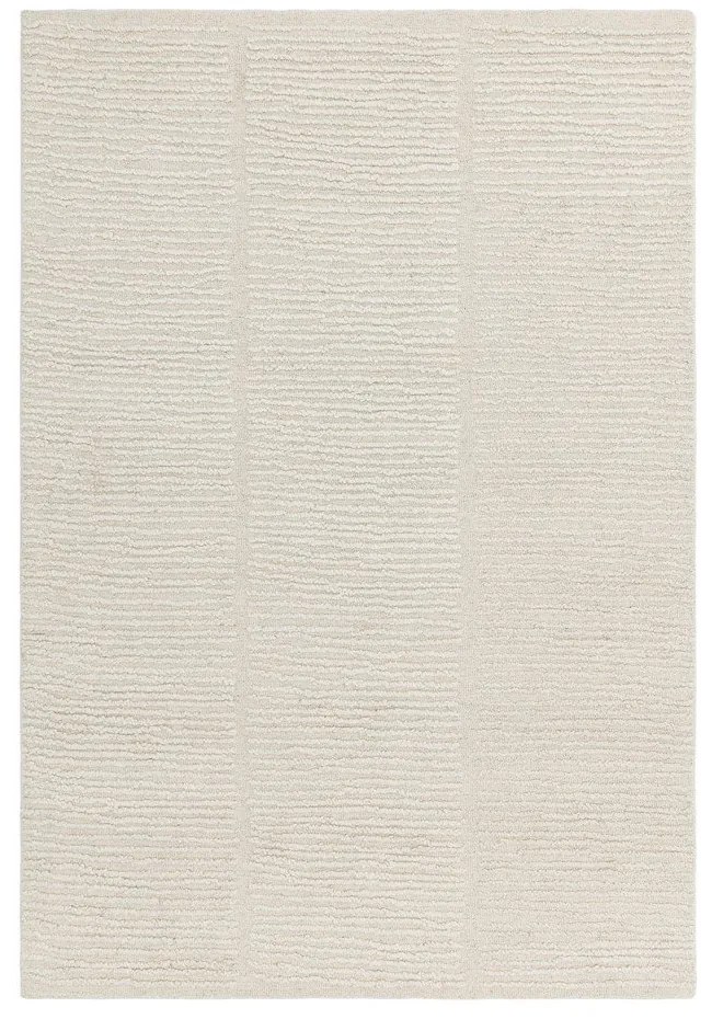 Ръчно изработен вълнен килим в цвят слонова кост 120x170 cm Zennith Column – Asiatic Carpets
