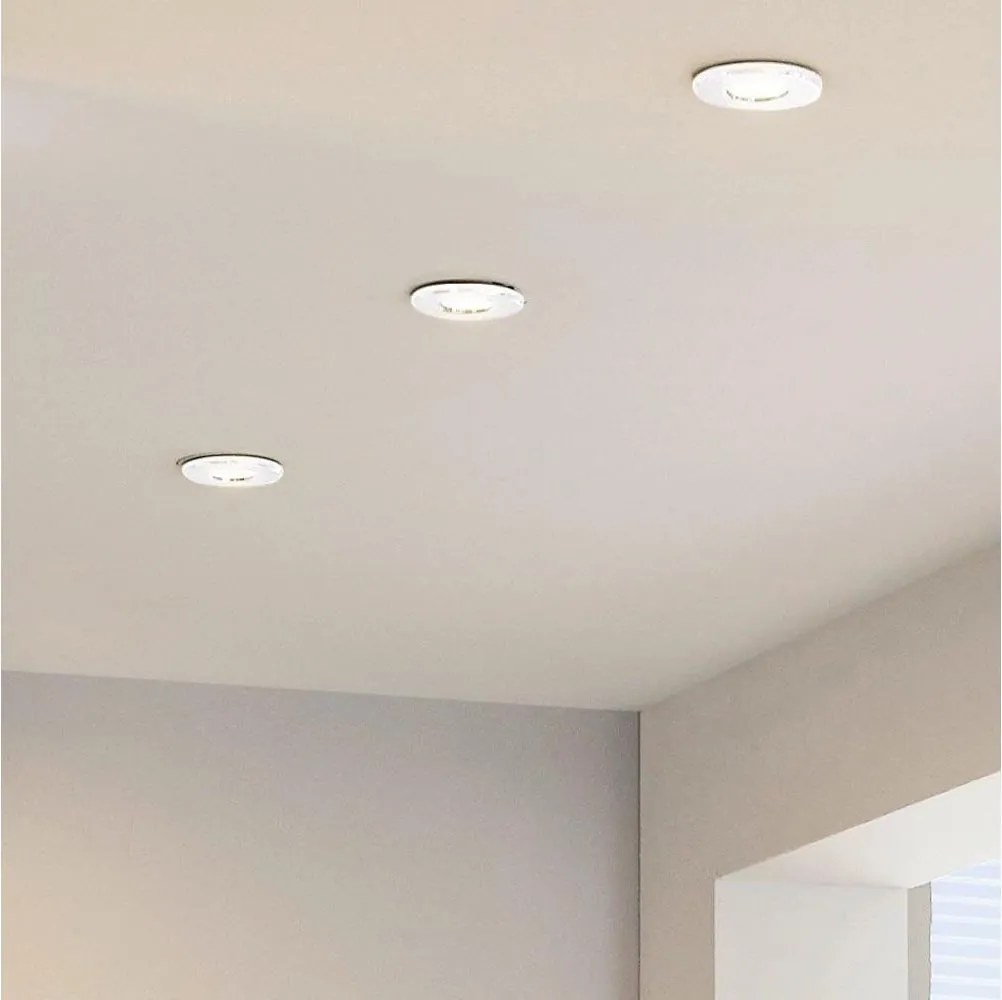 Eglo 94235 - Комплект от 3 LED вградени осветителни тела PENETO 3xGU10-LED/3W/230V