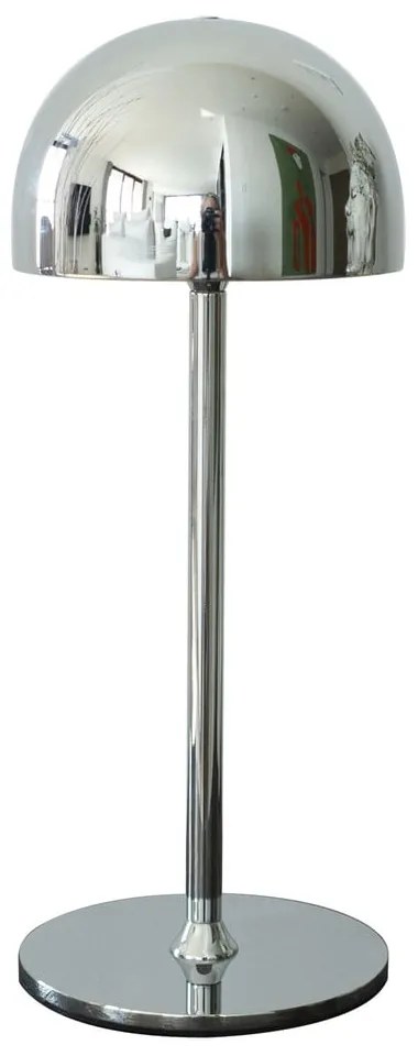 LED настолна лампа с дистанционно управление в сребрист цвят с метален абажур (височина 30 cm) Tim – Sirius