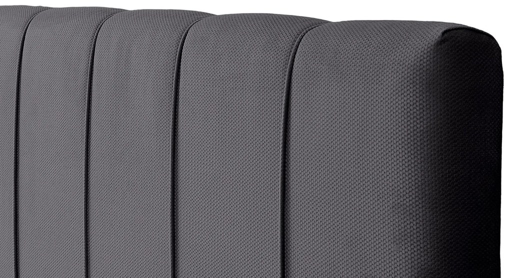 Тапицирано легло New York-Anthraki-150 x 200-Ξύλα Ελάτου