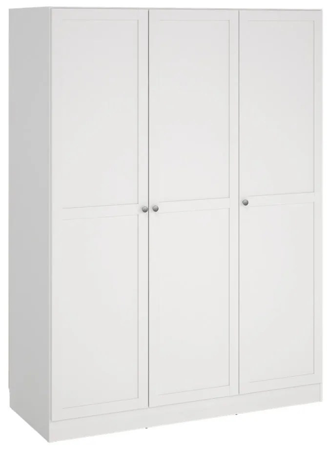 Бял гардероб 147x200 cm Billund - Tvilum