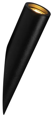 Модерна стенна лампа черна GU10 50mm - Slam