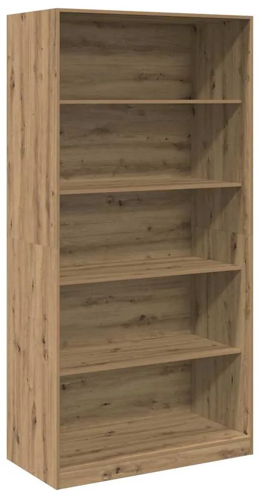 3307737 vidaXL Гардероб, дъб артизан, 100x50x200 см, инженерно дърво