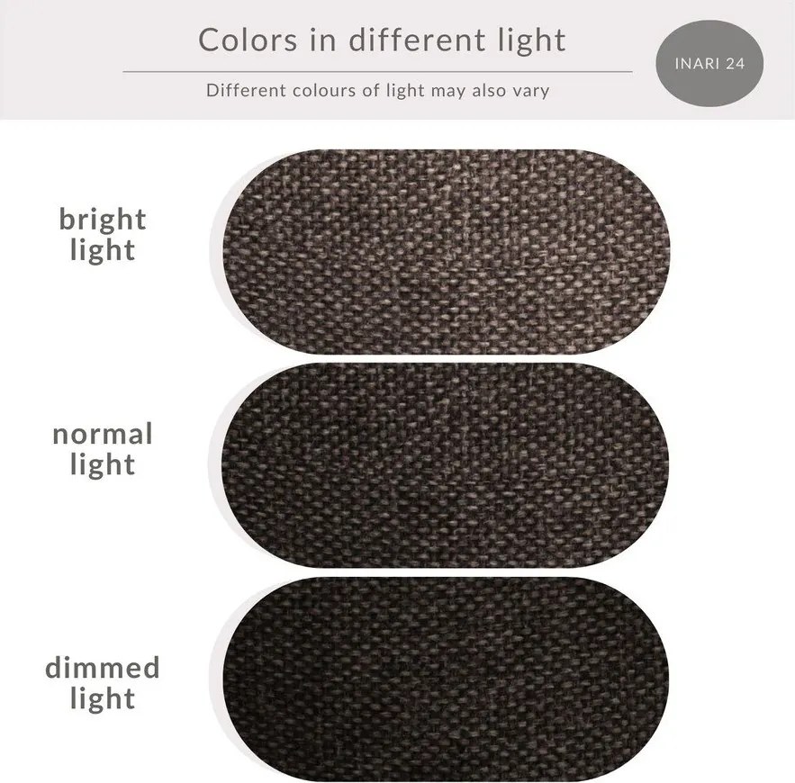 Кафяво боксспринг легло 200x200 cm с място за съхранение Caya – Maison de Rêve