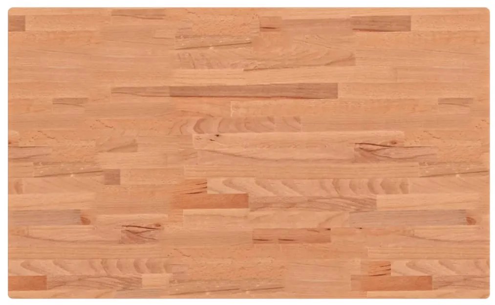3188896 vidaXL Плот за маса 100x60x2,5 см правоъгълен масивен бук