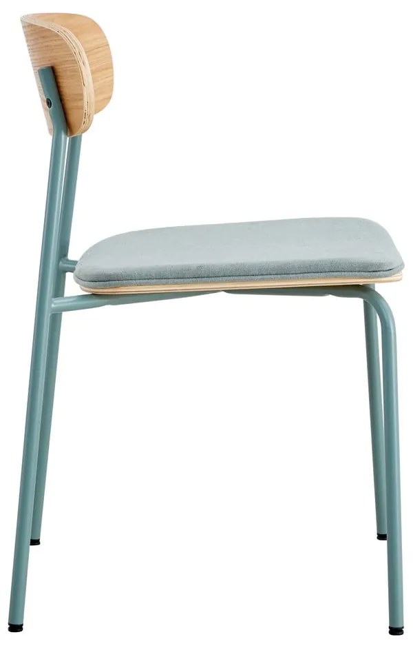 Зелени/естествени трапезни столове в комплект 2 бр. Adriana – Marckeric