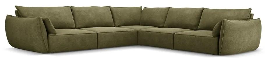 Зелен ъглов диван (променлив) Vanda - Mazzini Sofas