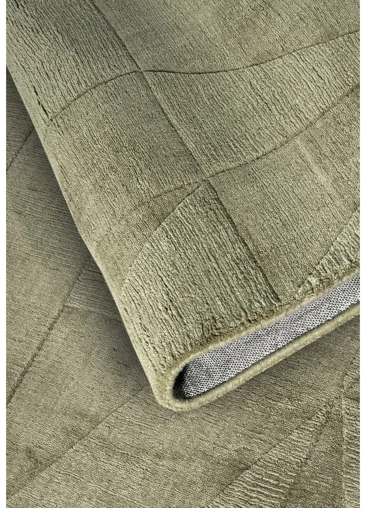 Зелена ръчно изработена вълнена пътека 80x250 cm Ursule – Villeroy&Boch