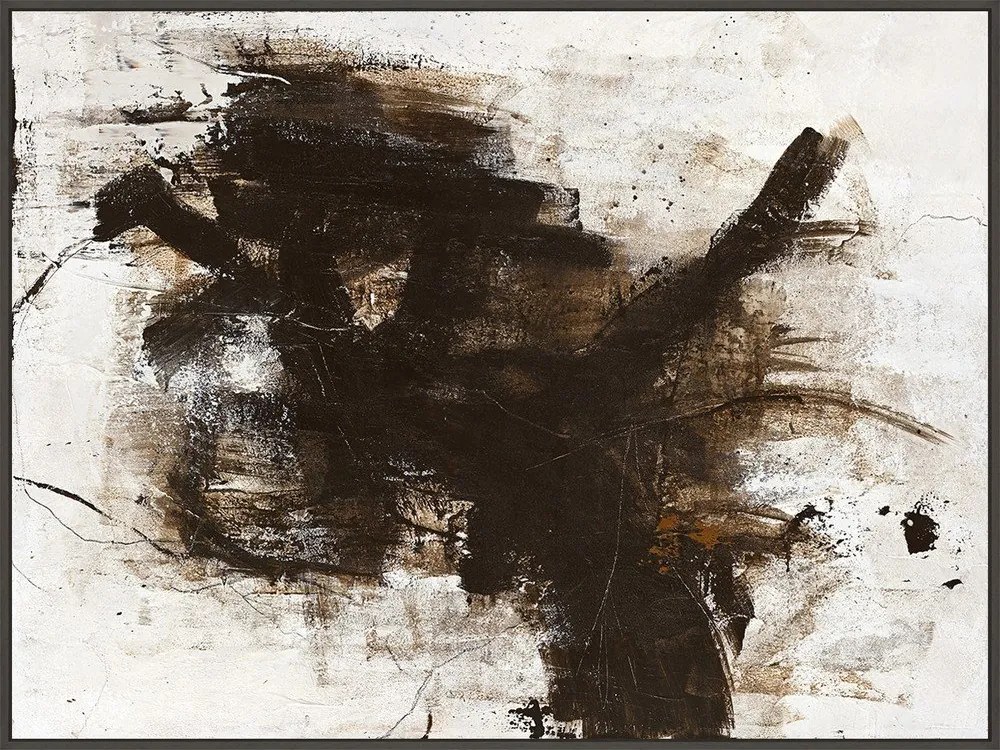 Ръчно рисувана картина с включена рамка/върху платно 121x91 cm The Invisible – Malerifabrikken