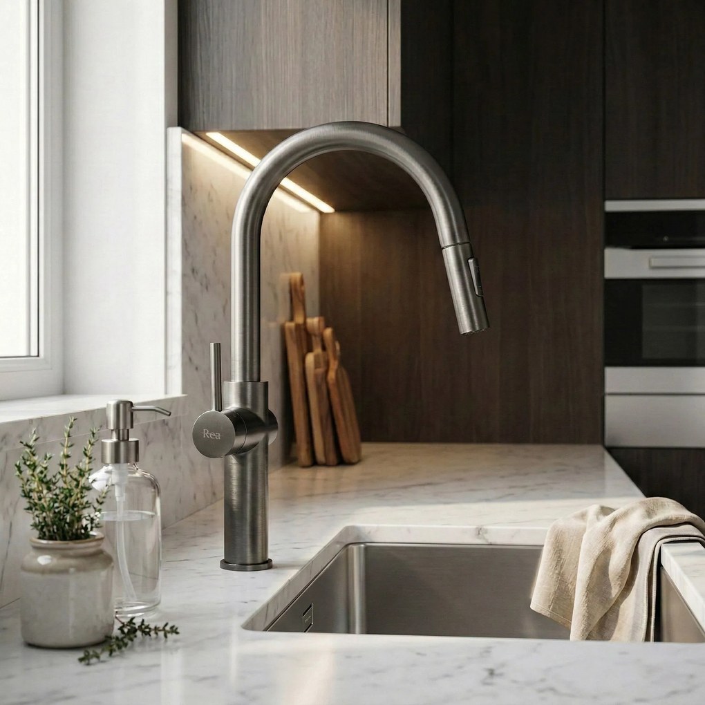 Смесител за кухня Rea Fresh High Titan