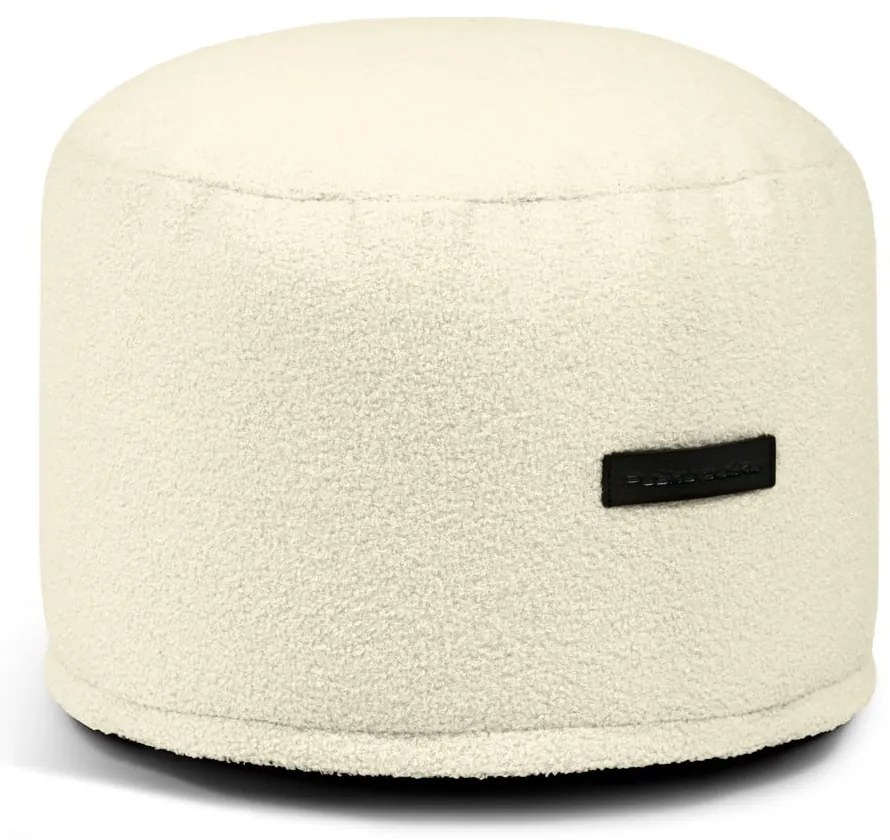 Кафяв пуф от букле Mini – SLOWDOWN