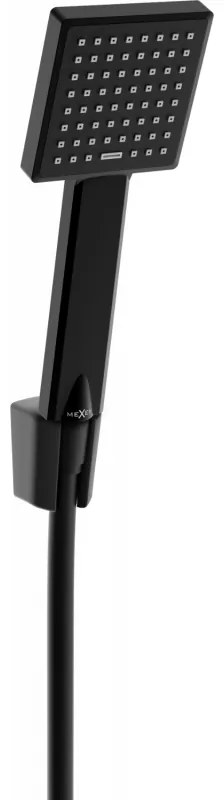 Mexen R-45 комплект стационарен душ, черен - 785455052-70