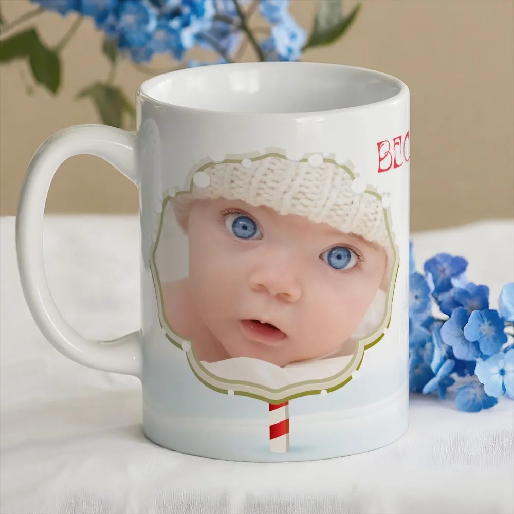 Чаша със снимка - Весела коледа